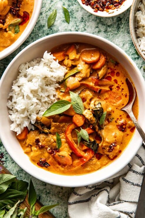 Thai Panang Curry with Pork