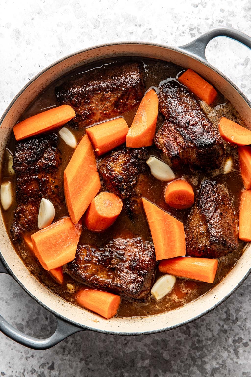 Brisket before going into the oven