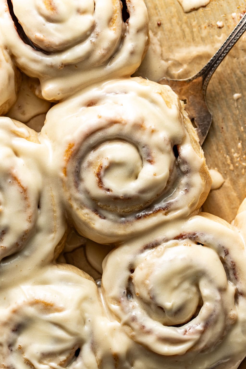Giant buttermilk cinnamon rolls
