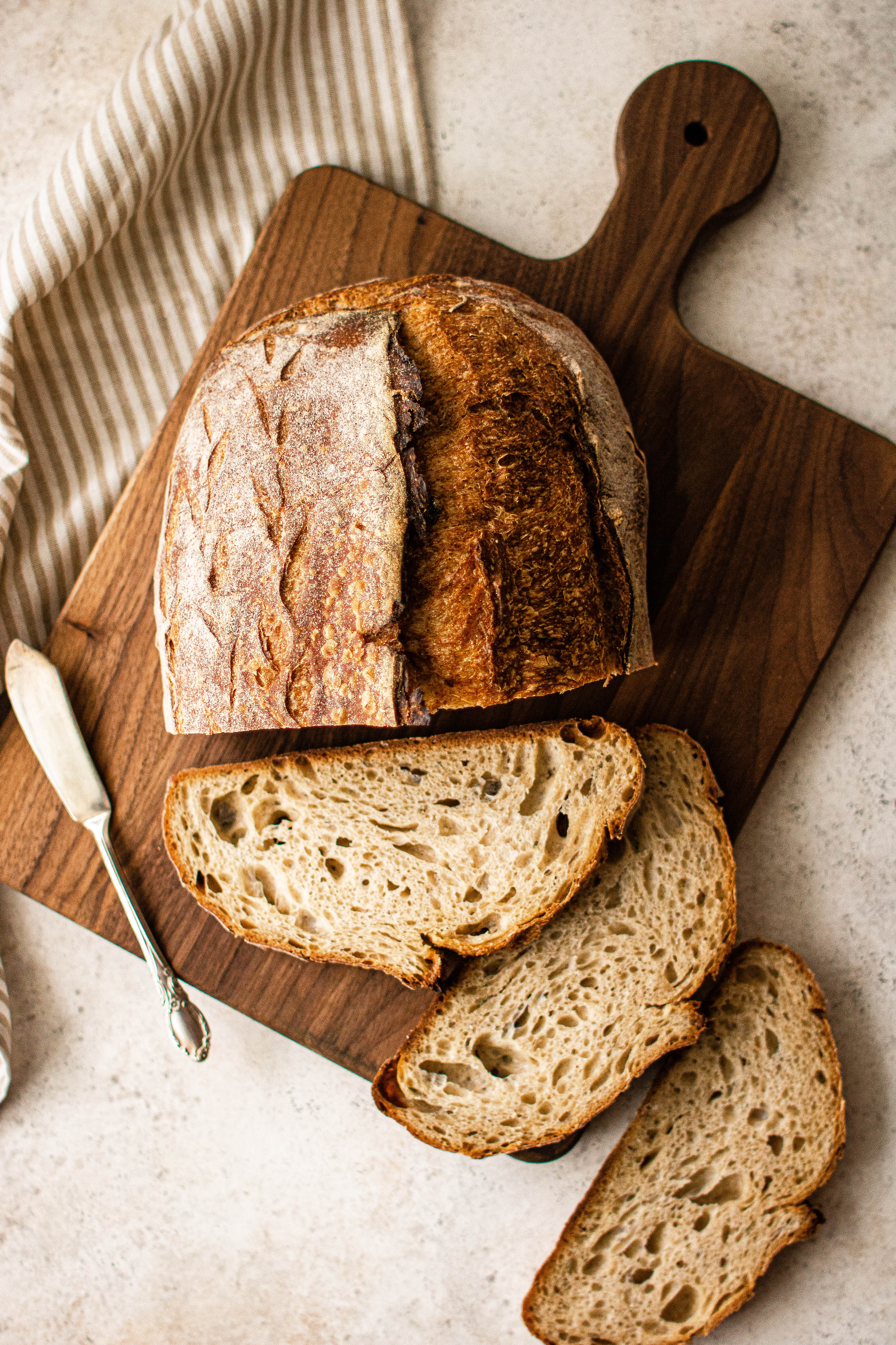 easy overnight sourdough