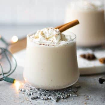 homemade eggnog