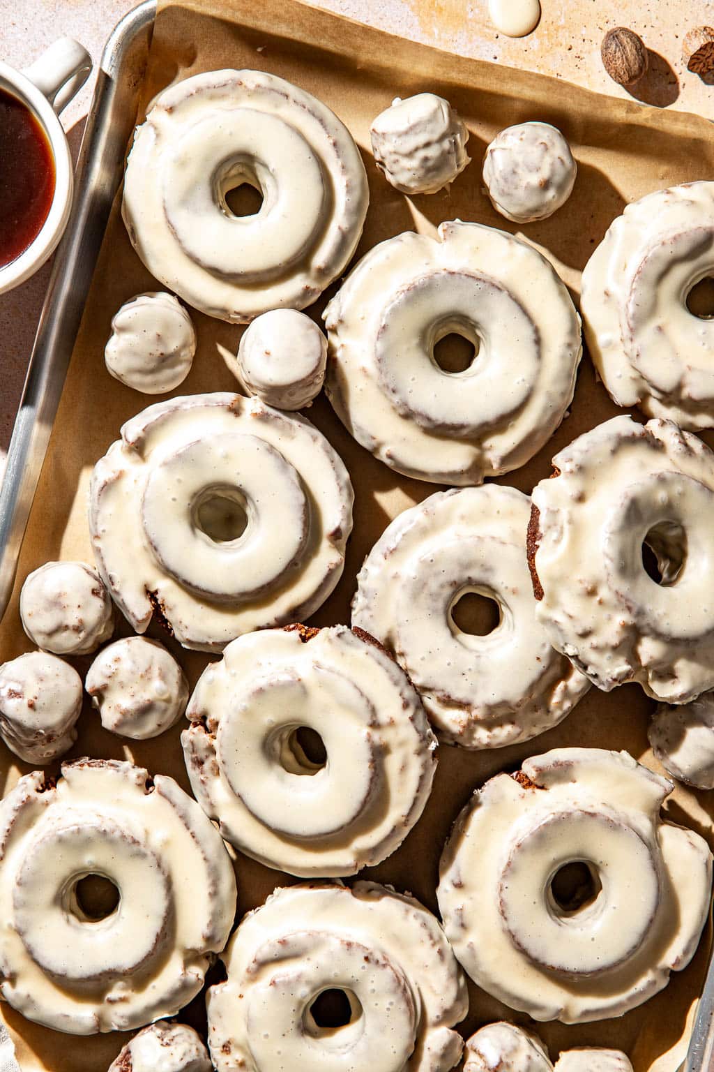 gingerbread old fashioned donuts