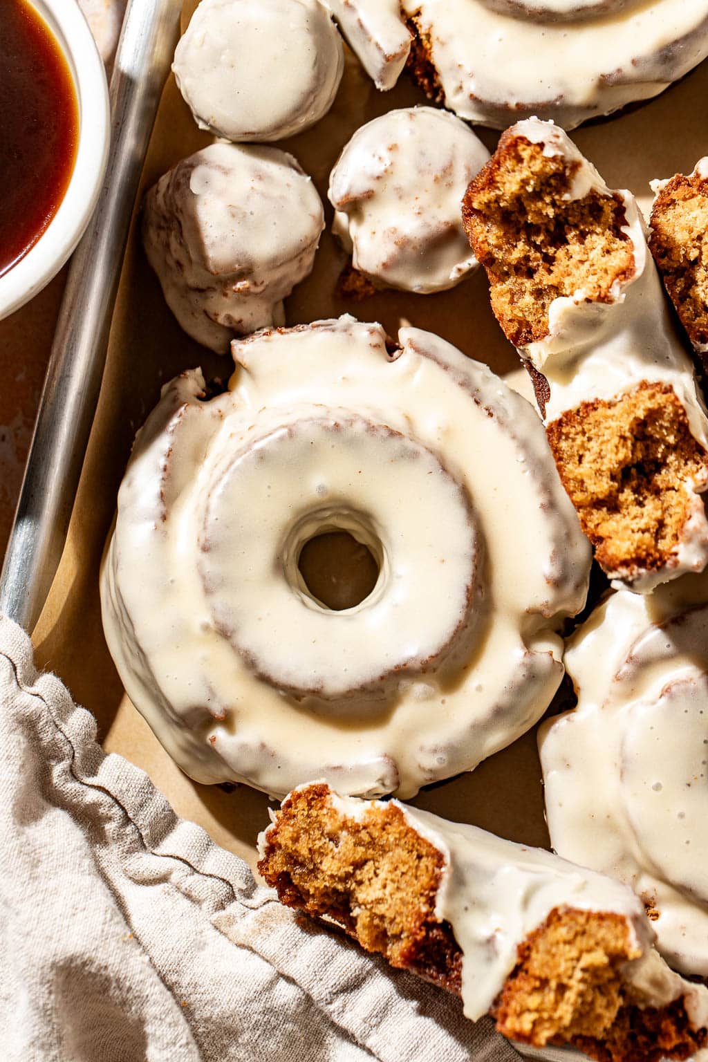 old fashioned gingerbread donuts