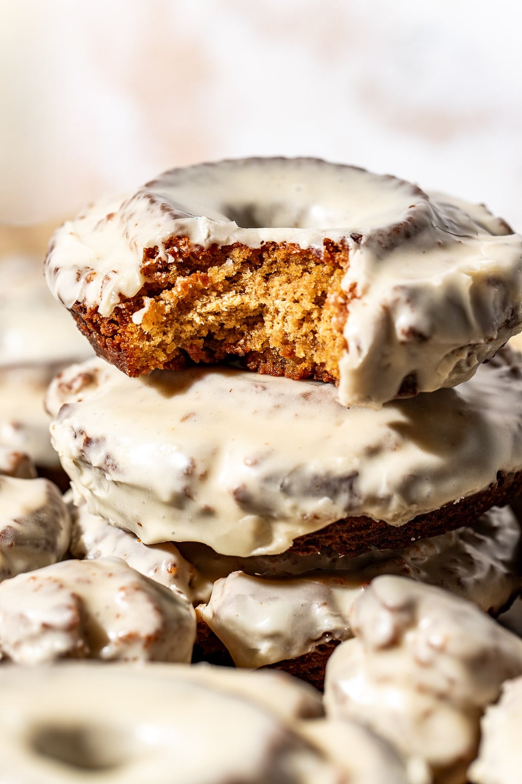 old fashioned gingerbread donuts