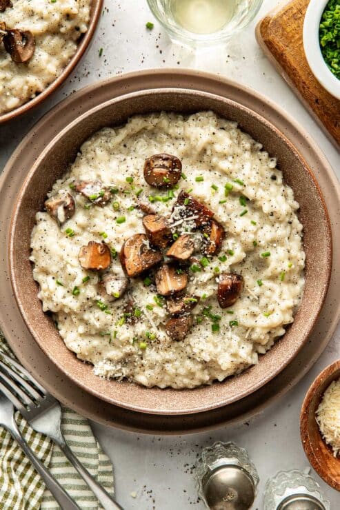 truffle mushroom risotto