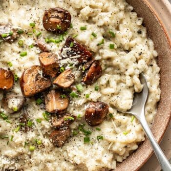 truffle mushroom risotto