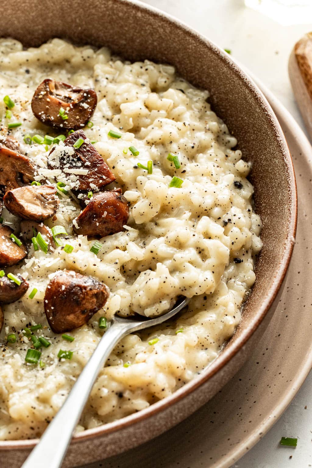 truffle mushroom risotto