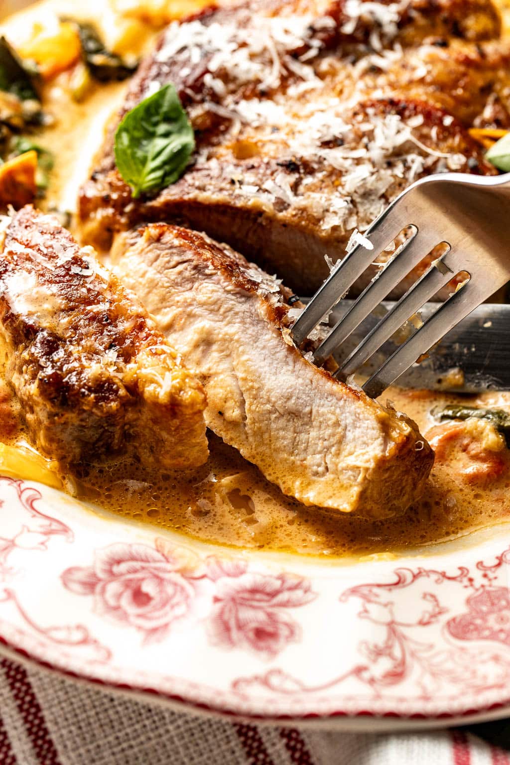 pork chops florentine