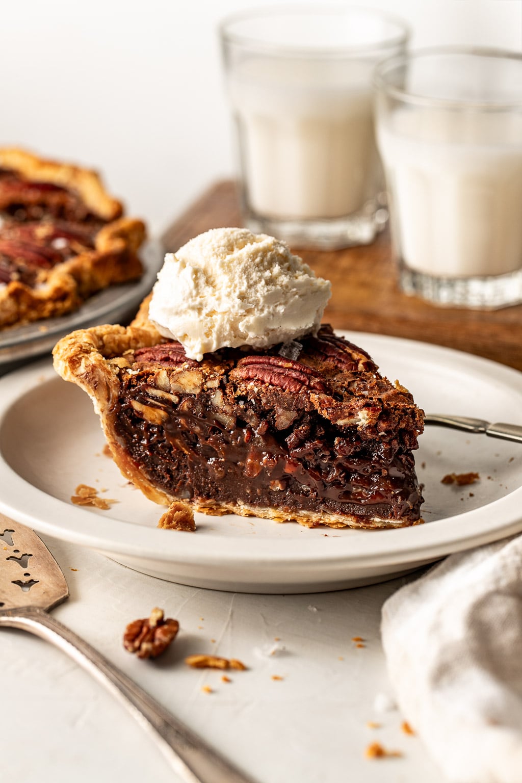 best chocolate pecan pie