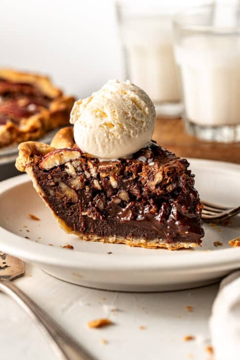 Salted Chocolate Pecan Pie