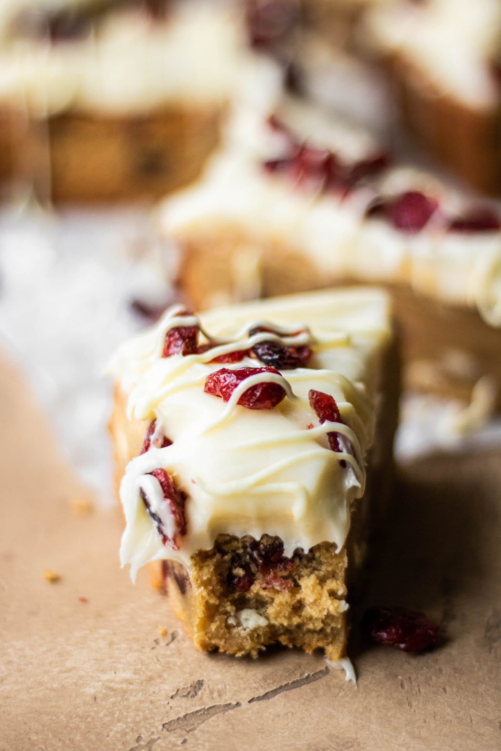 cranberry bliss bars