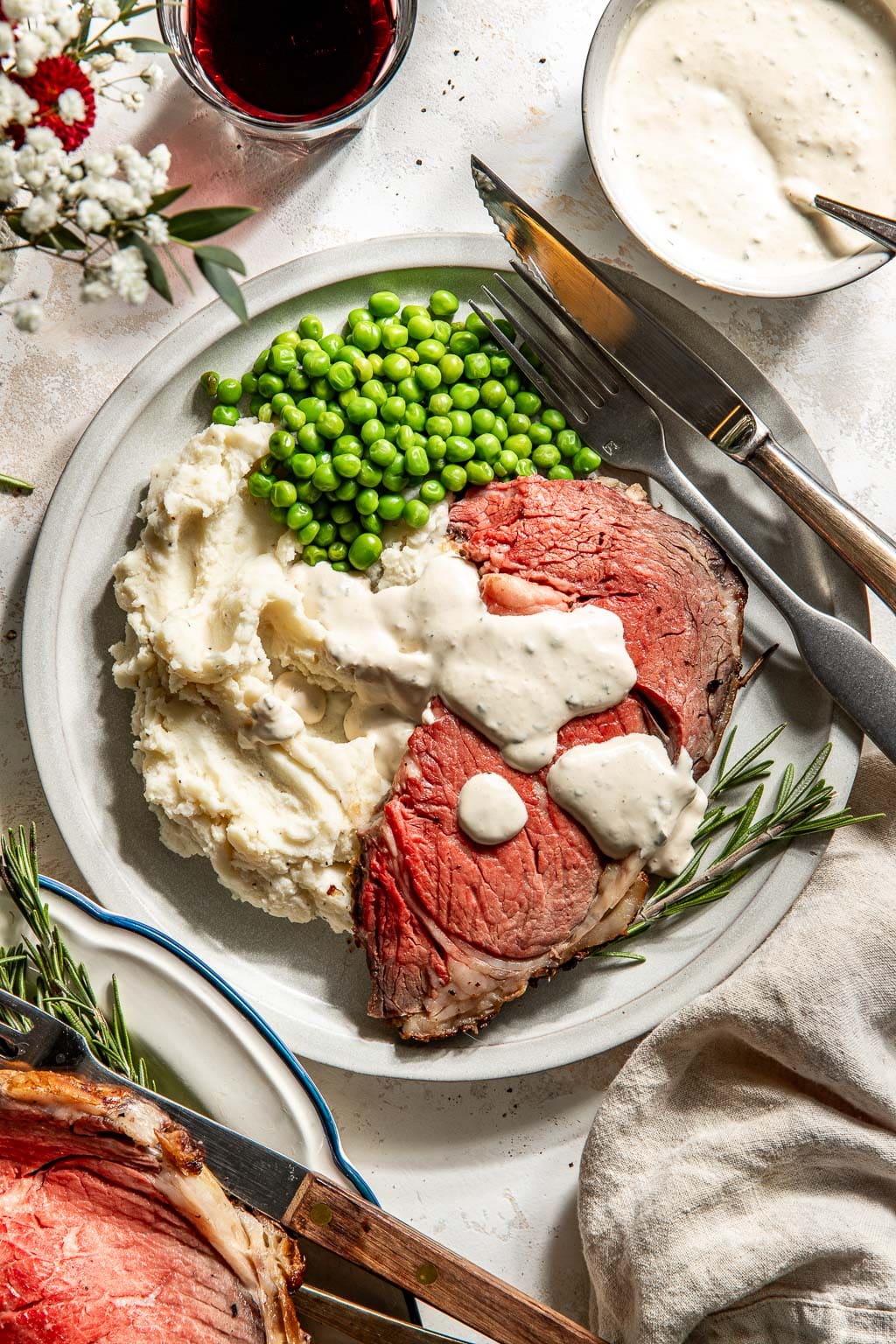 reverse sear prime rib