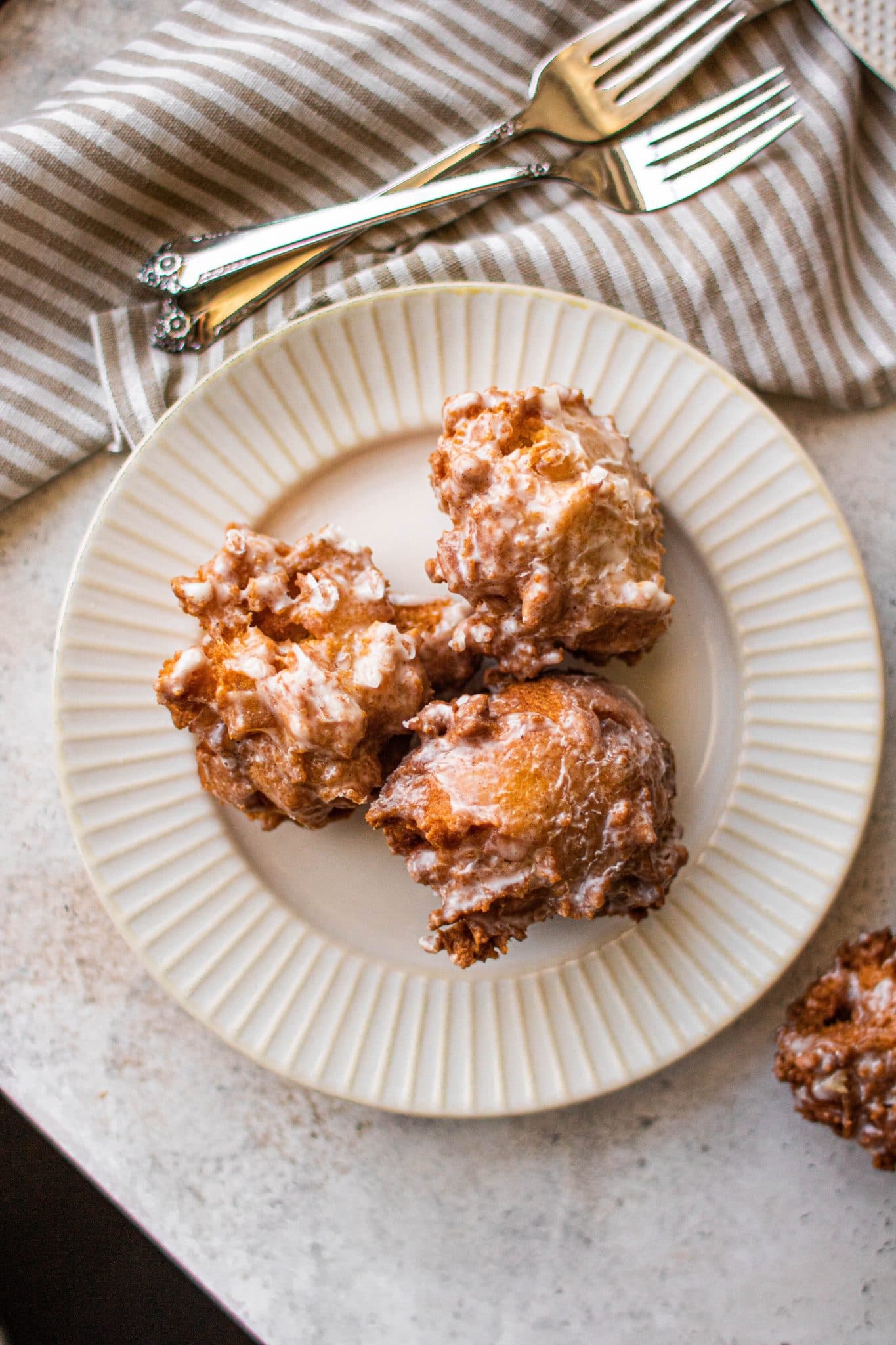 apple fritters recipe