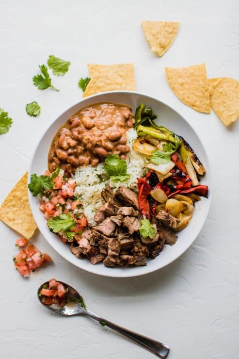Carne Asada Bowls