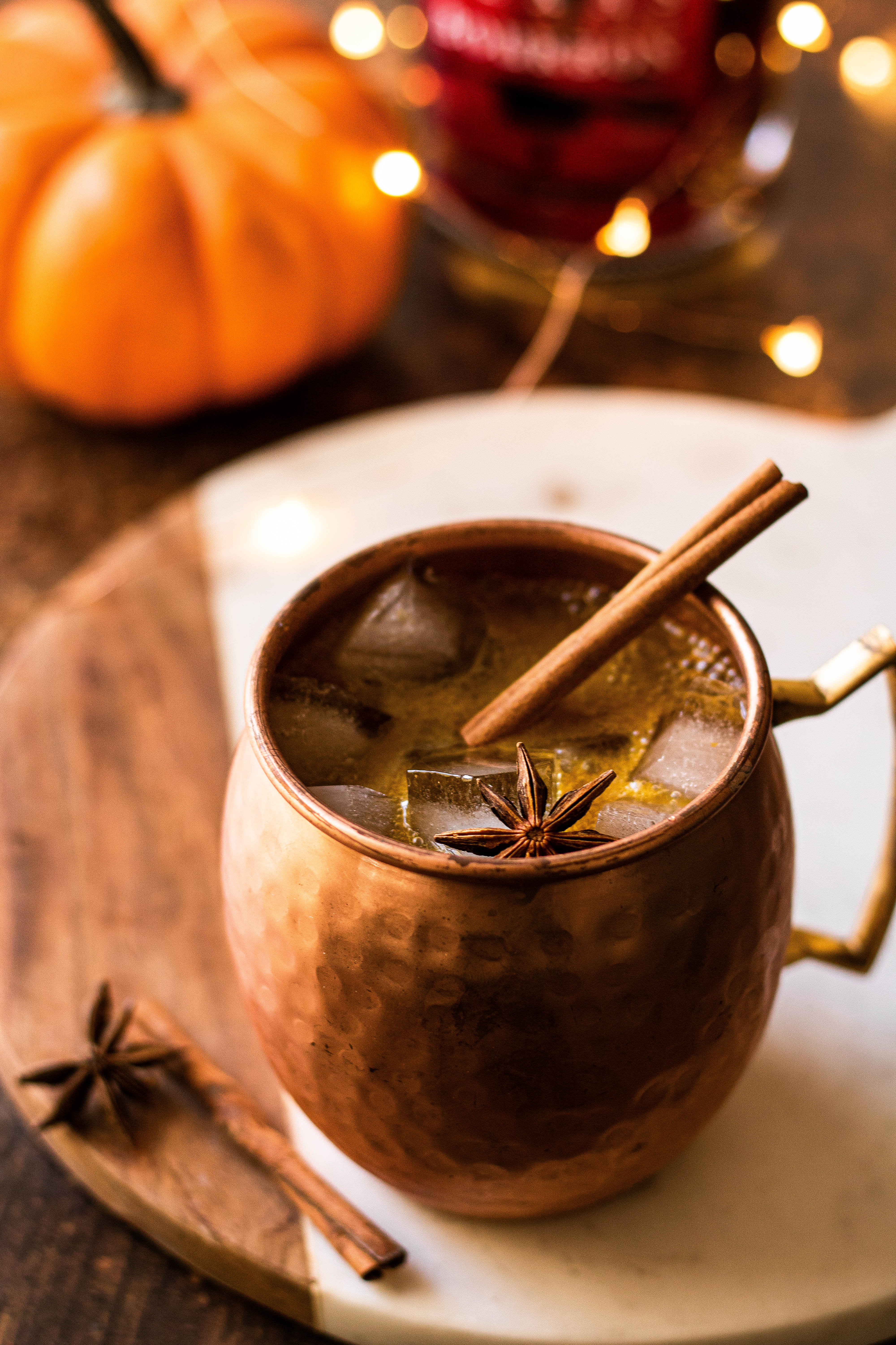pumpkin spice mule