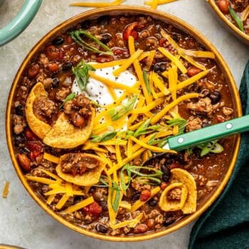 30 minute turkey chili