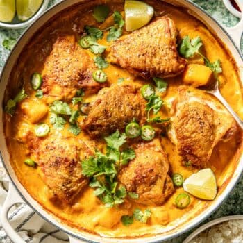 Coconut Milk braised chicken