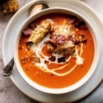 tomato bacon bisque