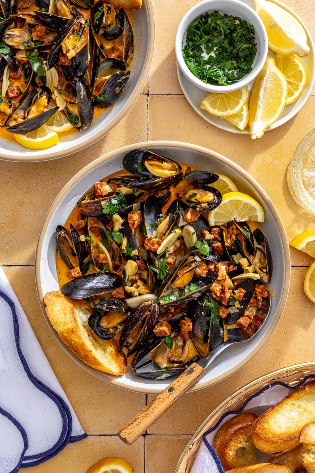 spanish mussels