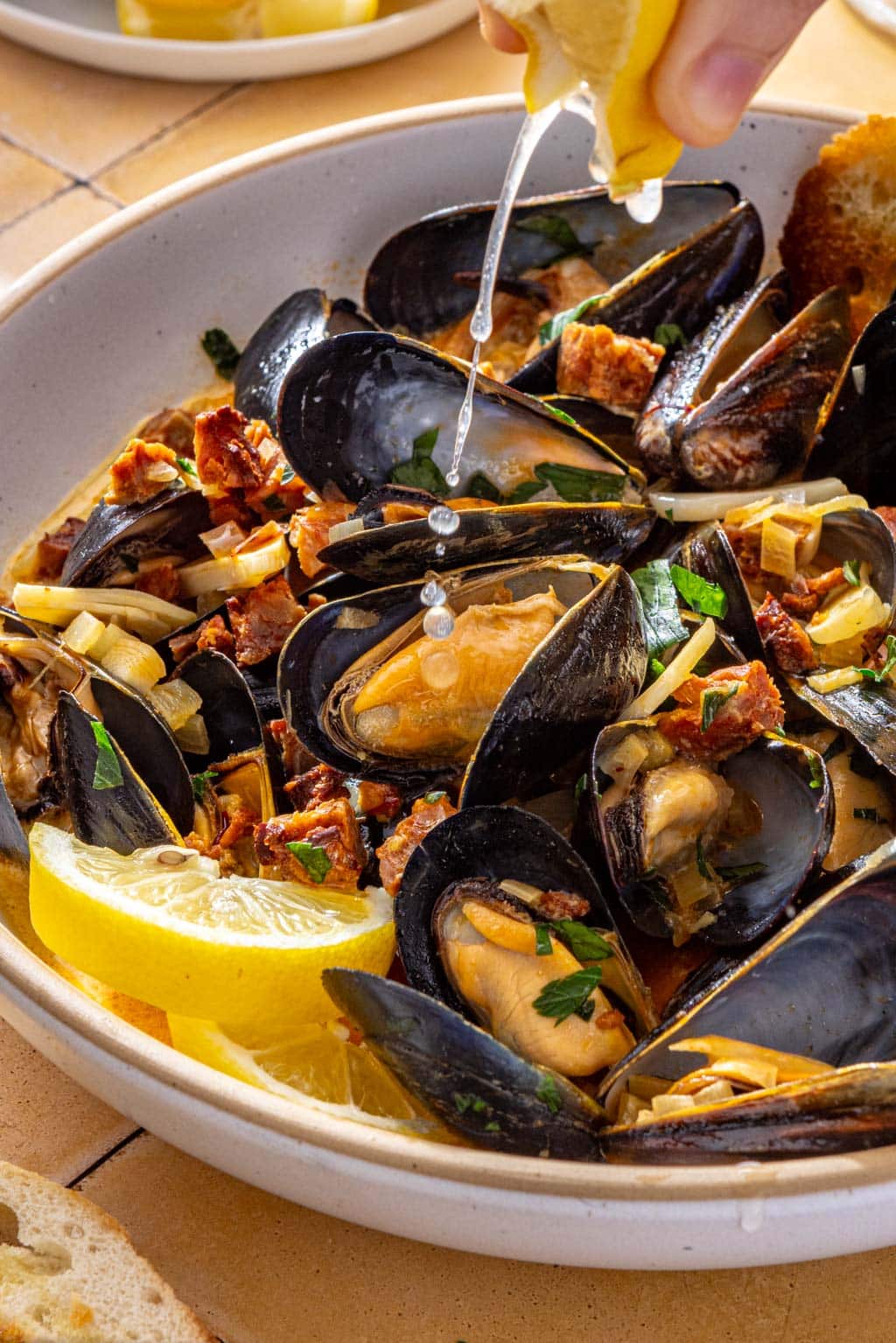 spanish mussels