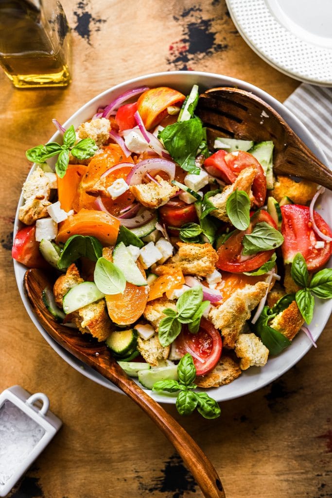 classic panzanella salad