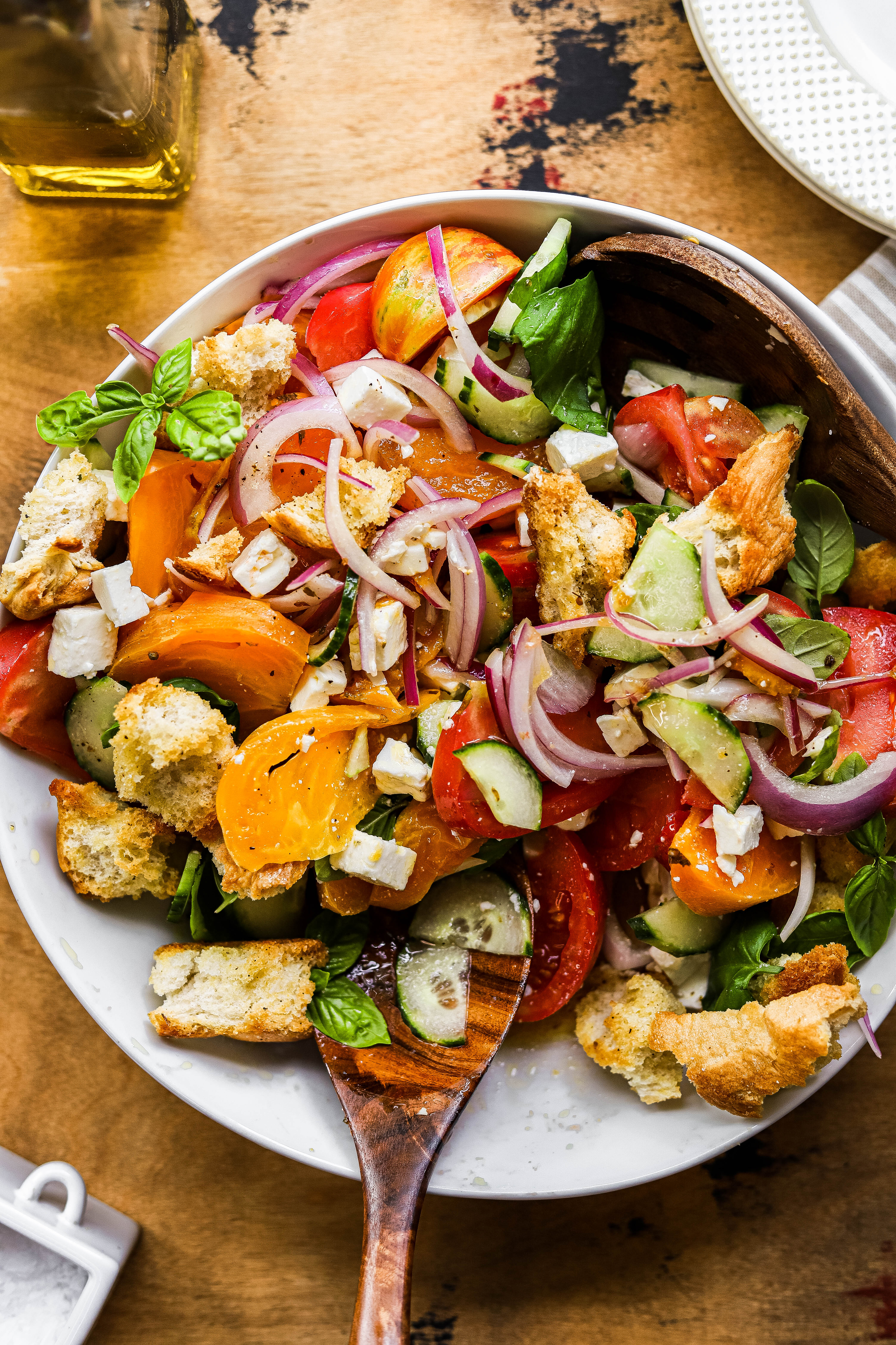 classic panzanella salad