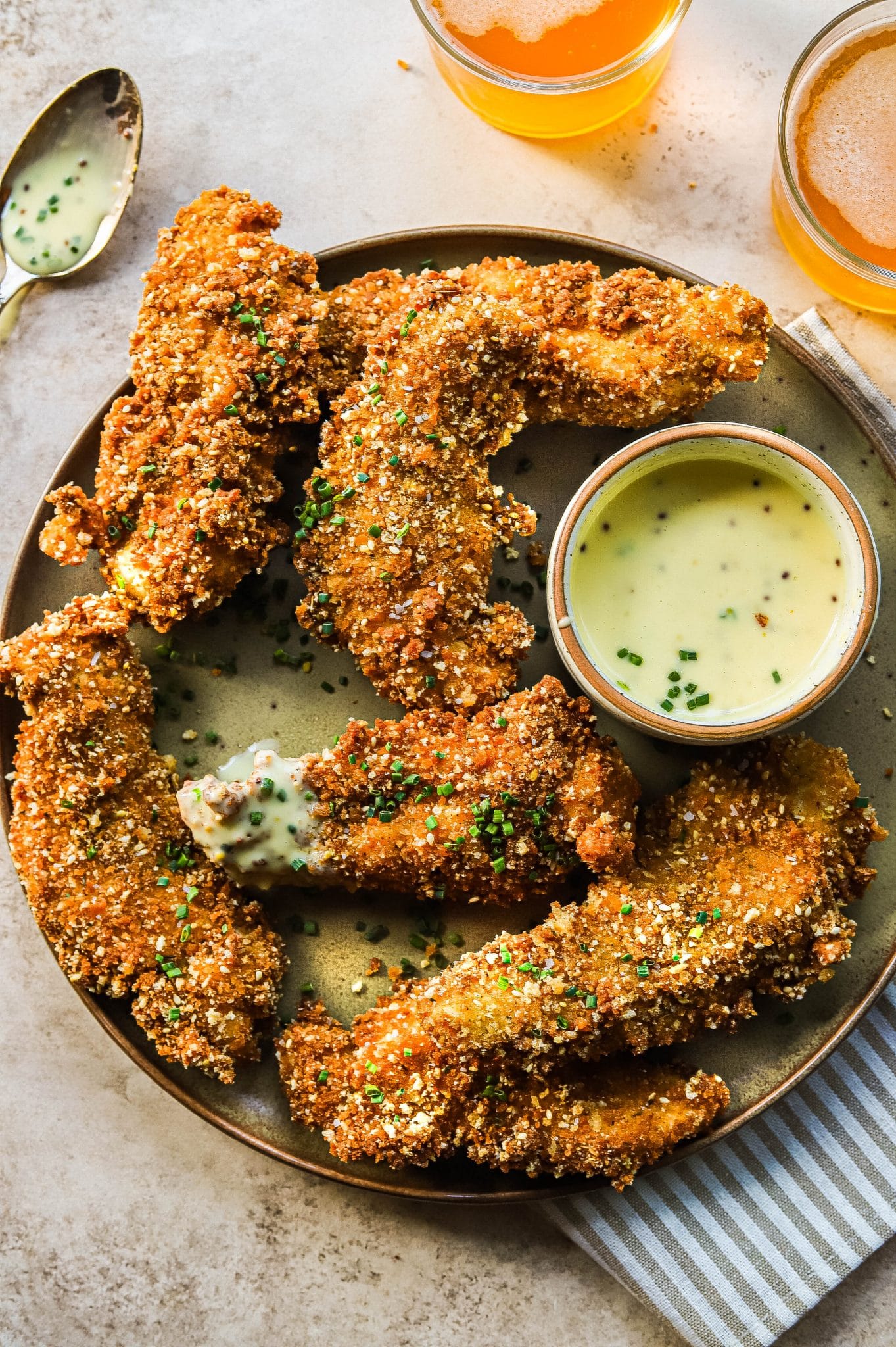 crispy fried chicken tenders