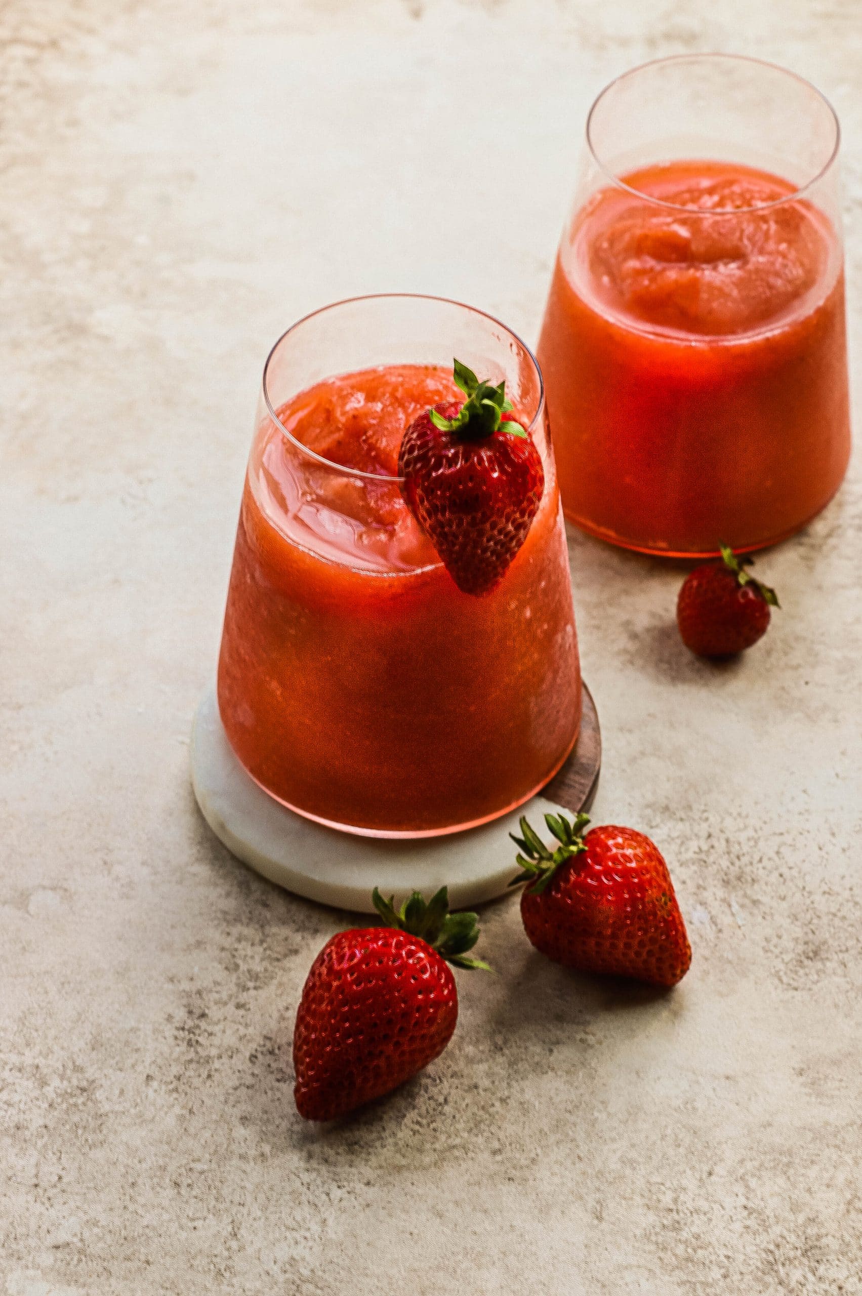 strawberry peach frose