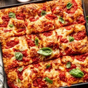 Grandma-style pizza recipe