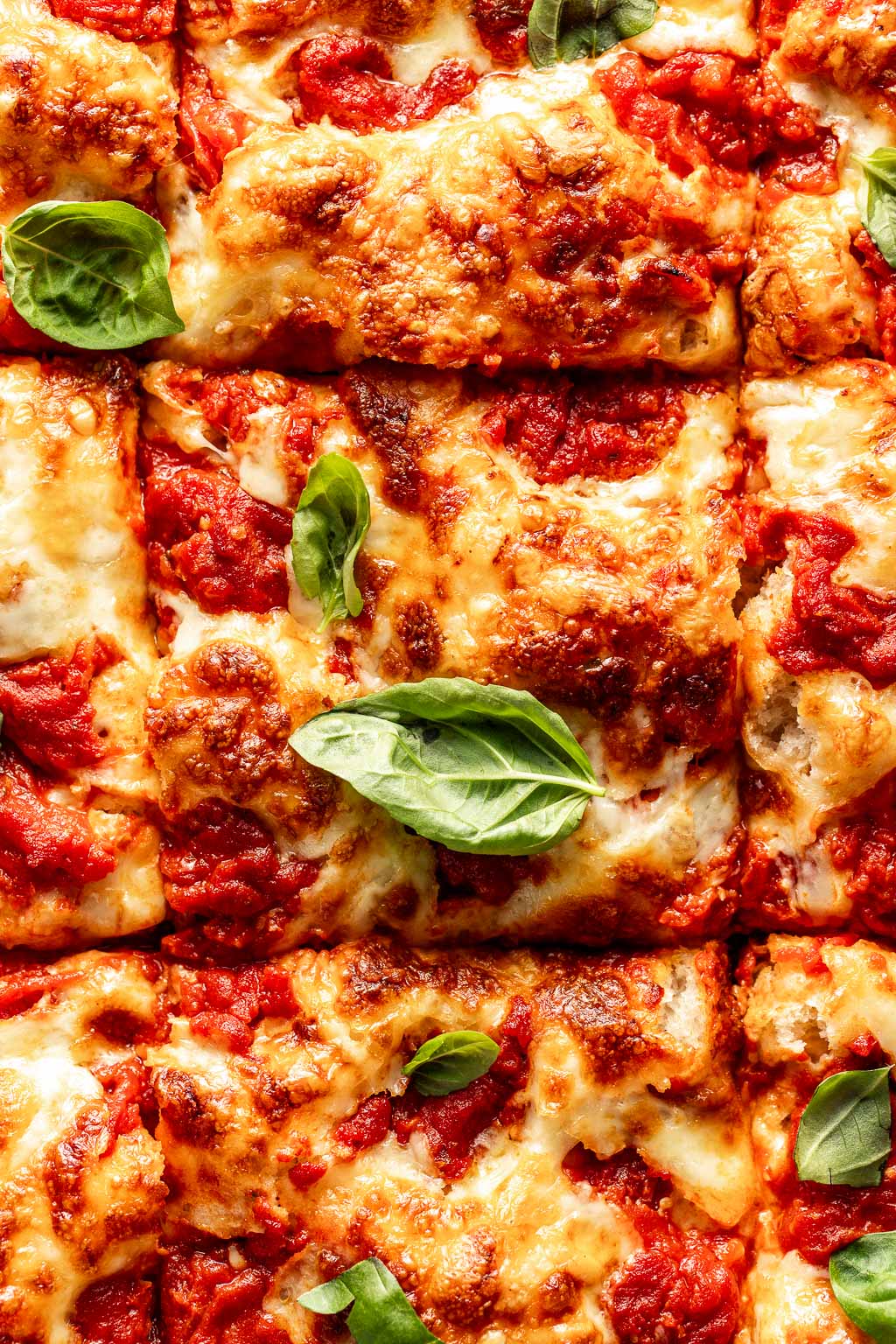 grandma style pizza