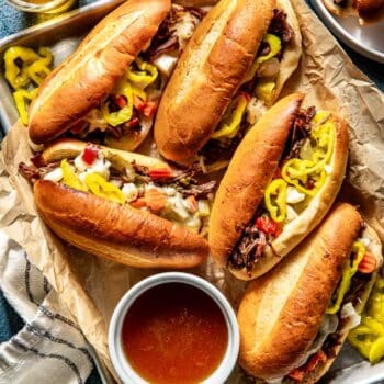 Instant pot italian beef sandwiches