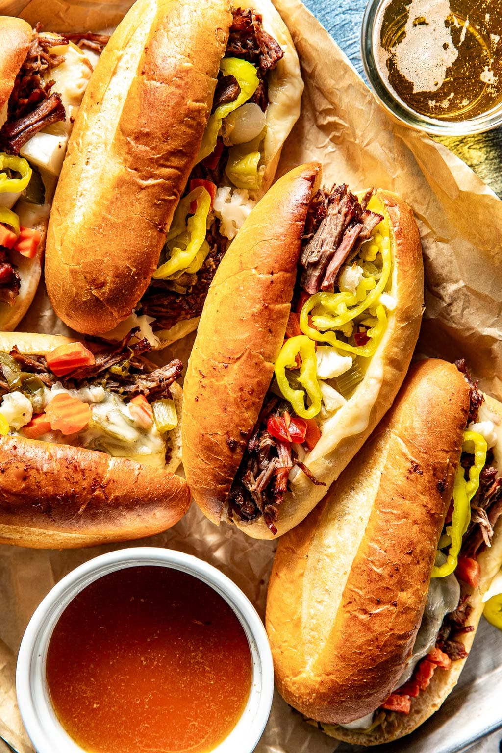instant pot italian beef sandwiches
