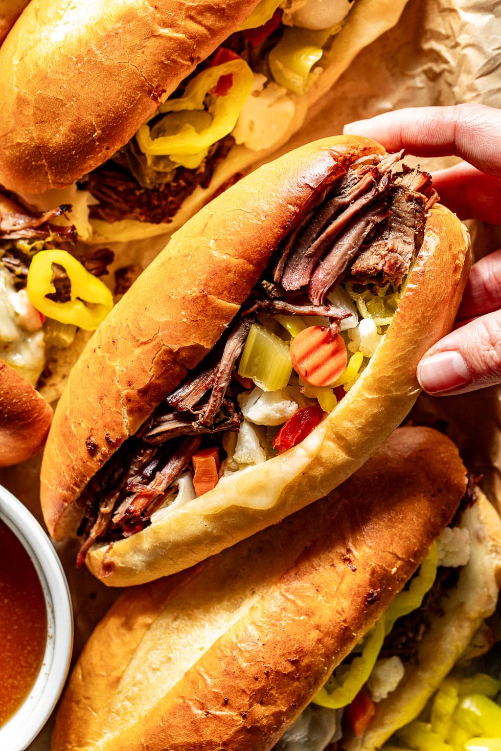 instant pot italian beef sandwiches