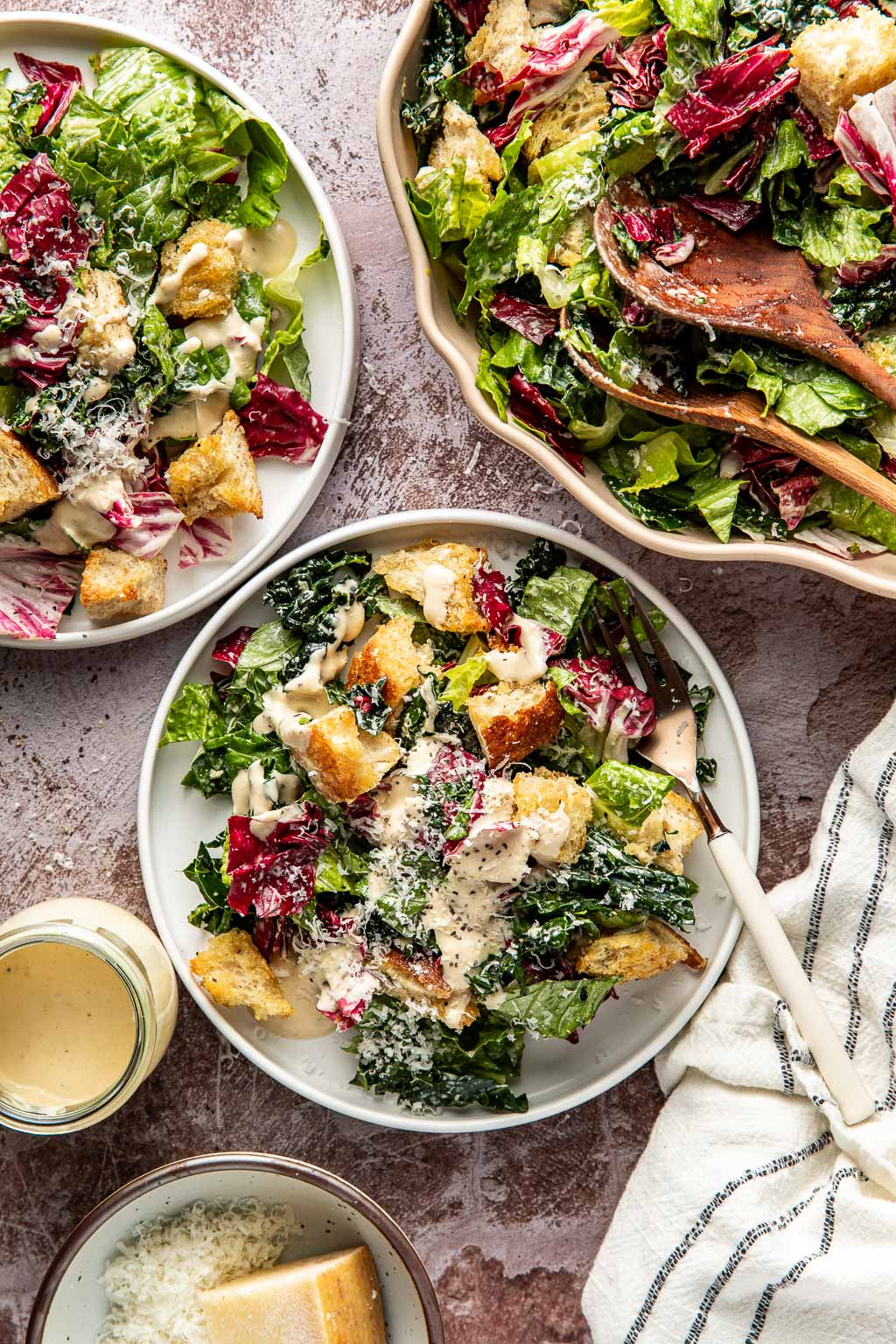 kale caesar salad