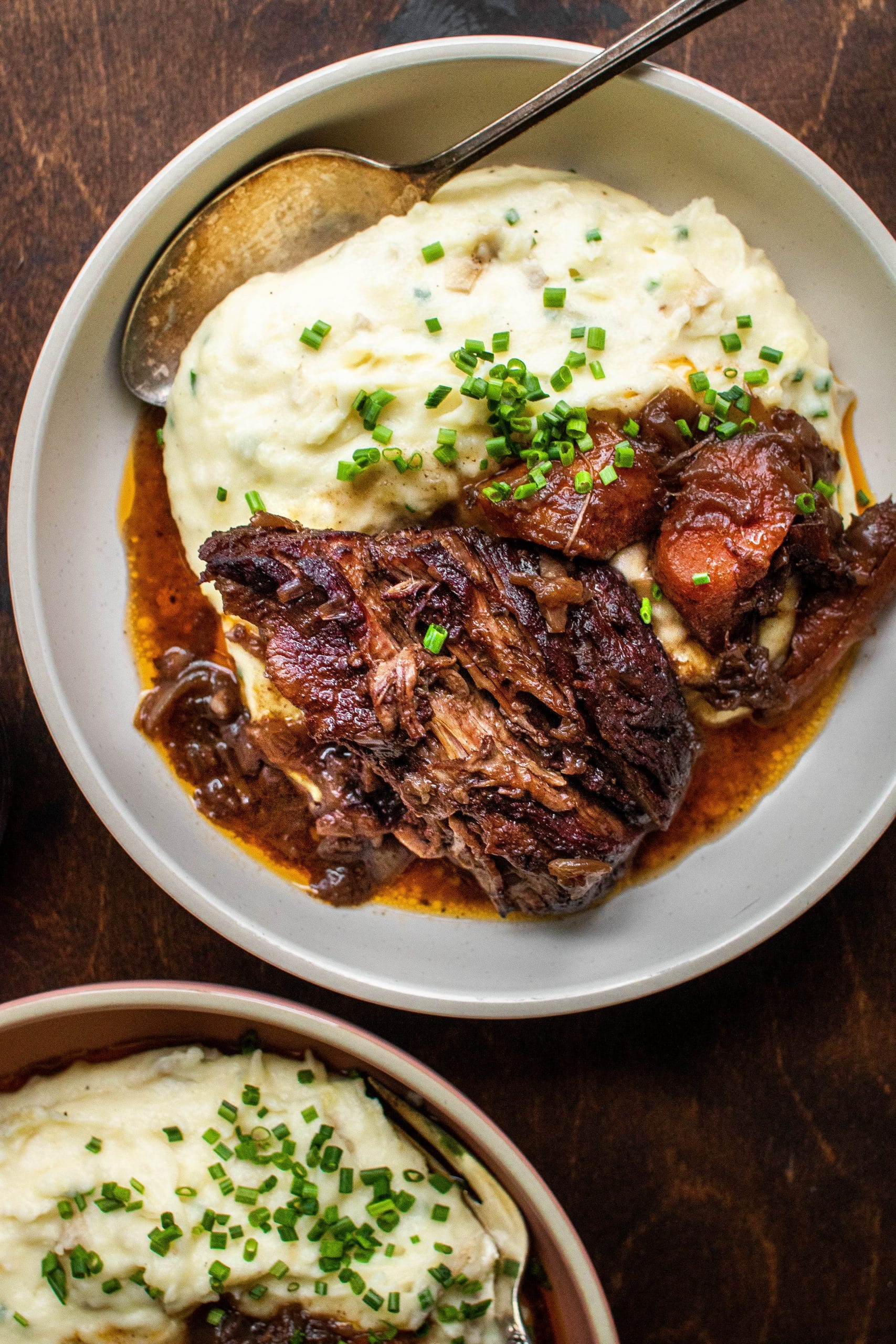 red wine braised beef