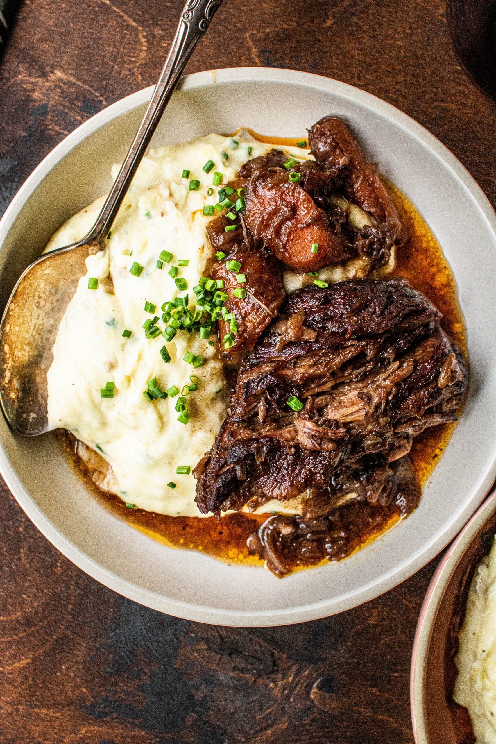 red wine braised beef