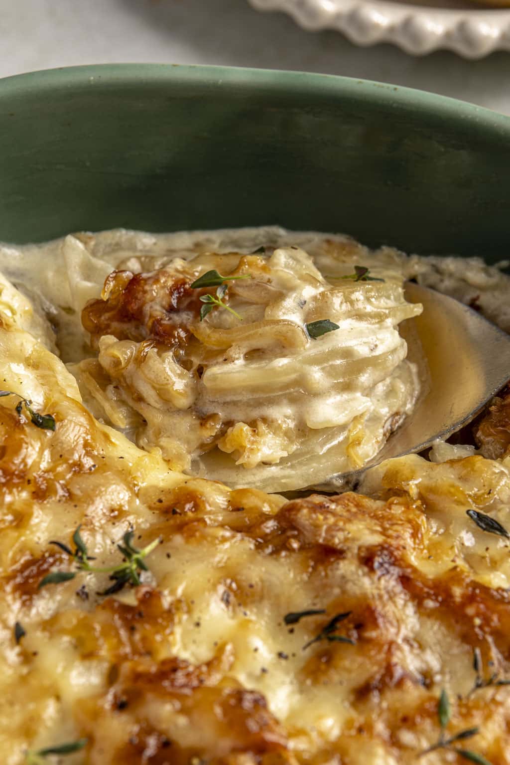 onion potatoes au gratin