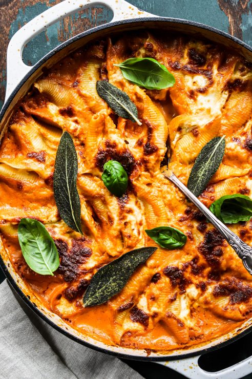 pumpkin alla vodka shells