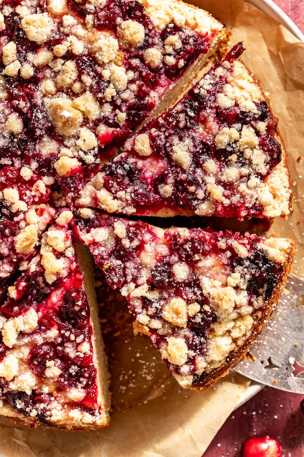 cranberry ricotta cake