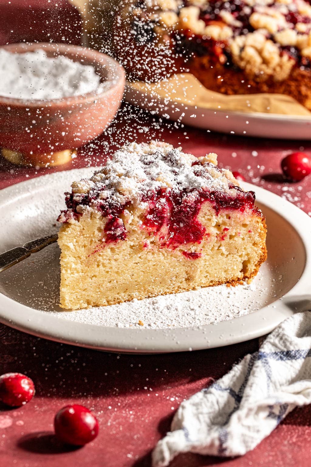 cranberry ricotta cake