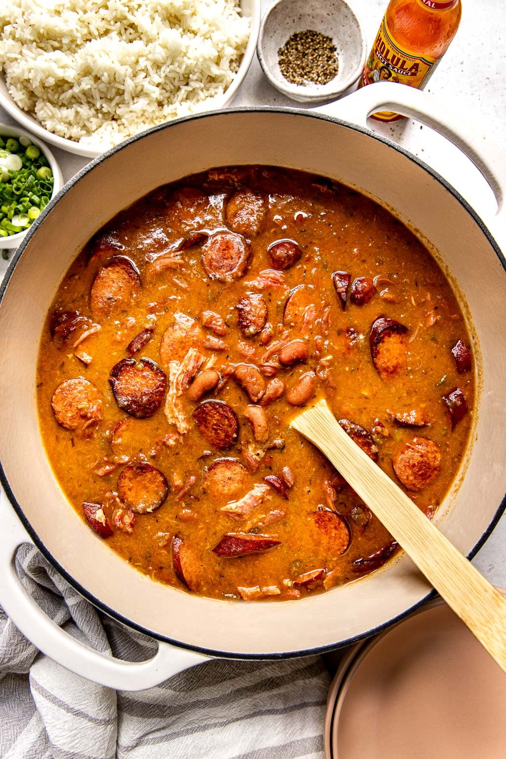 Louisiana style red beans and rice