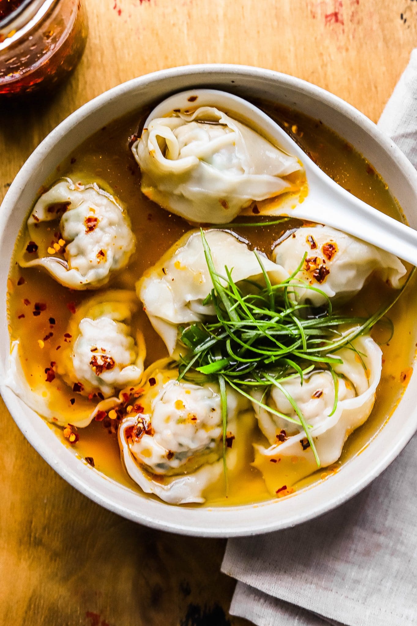 Chicken Wonton Soup - Winter Soup Recipes