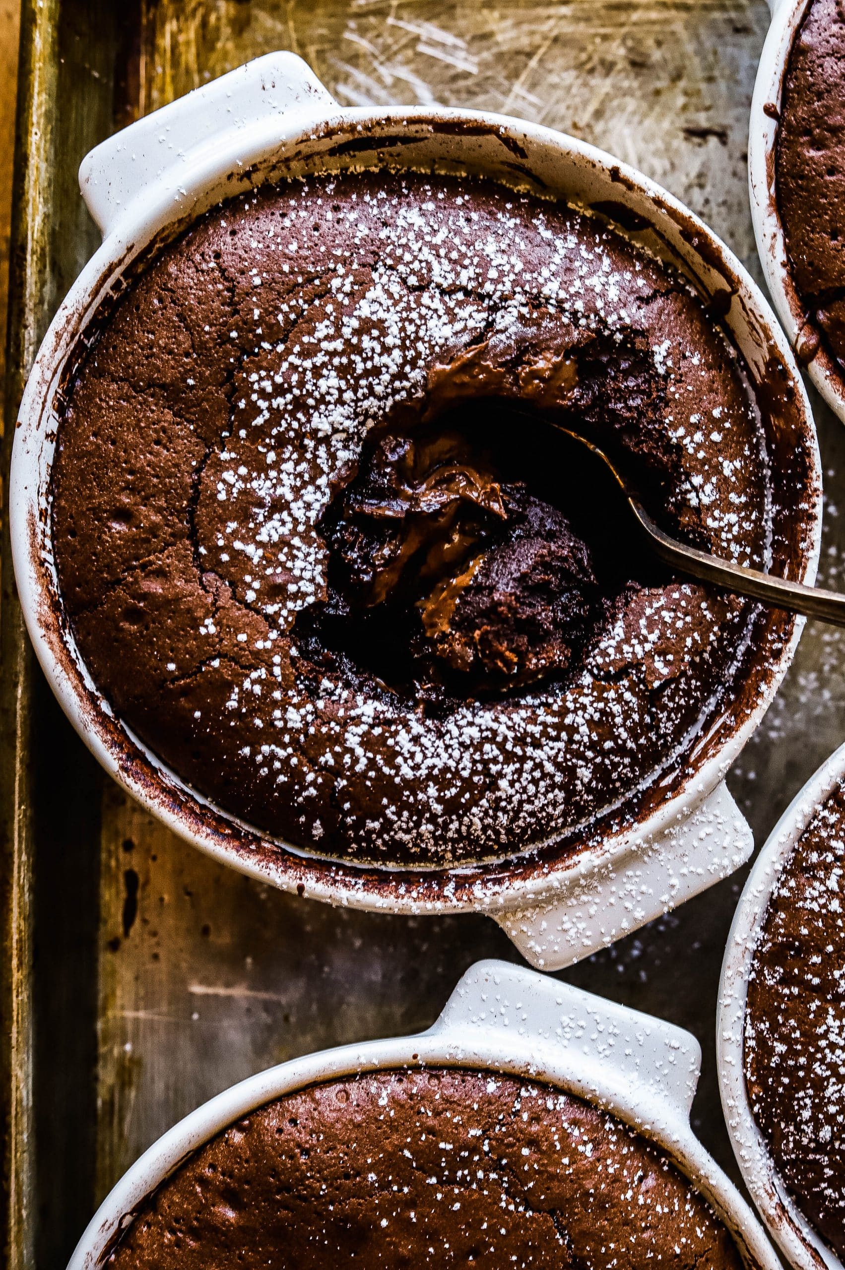nutella chocolate lava cake