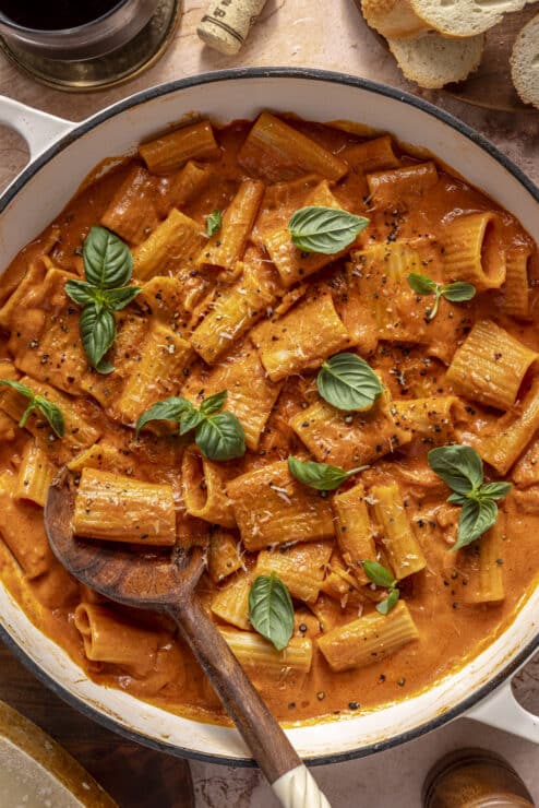 creamy pasta alla vodka