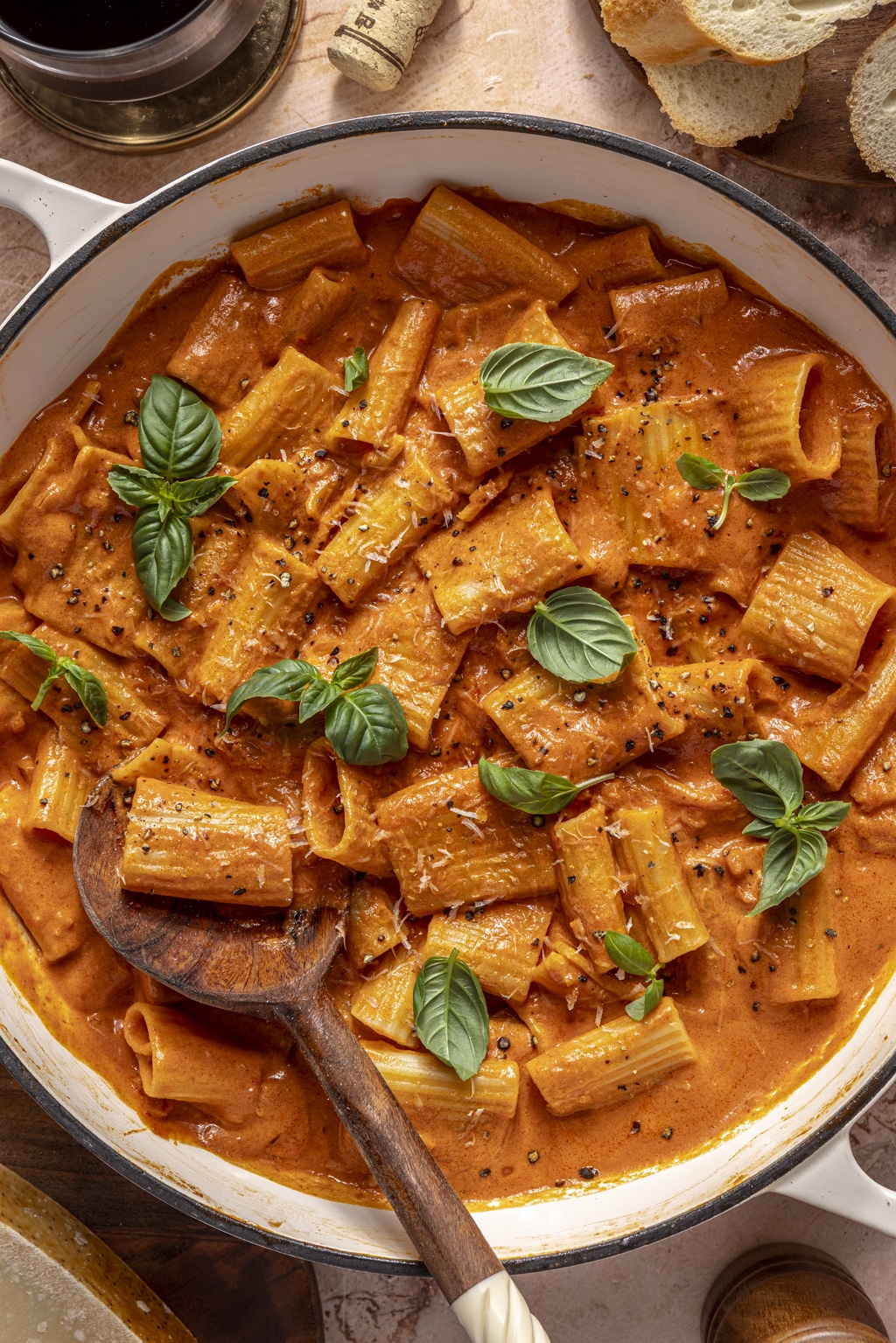 creamy pasta alla vodka