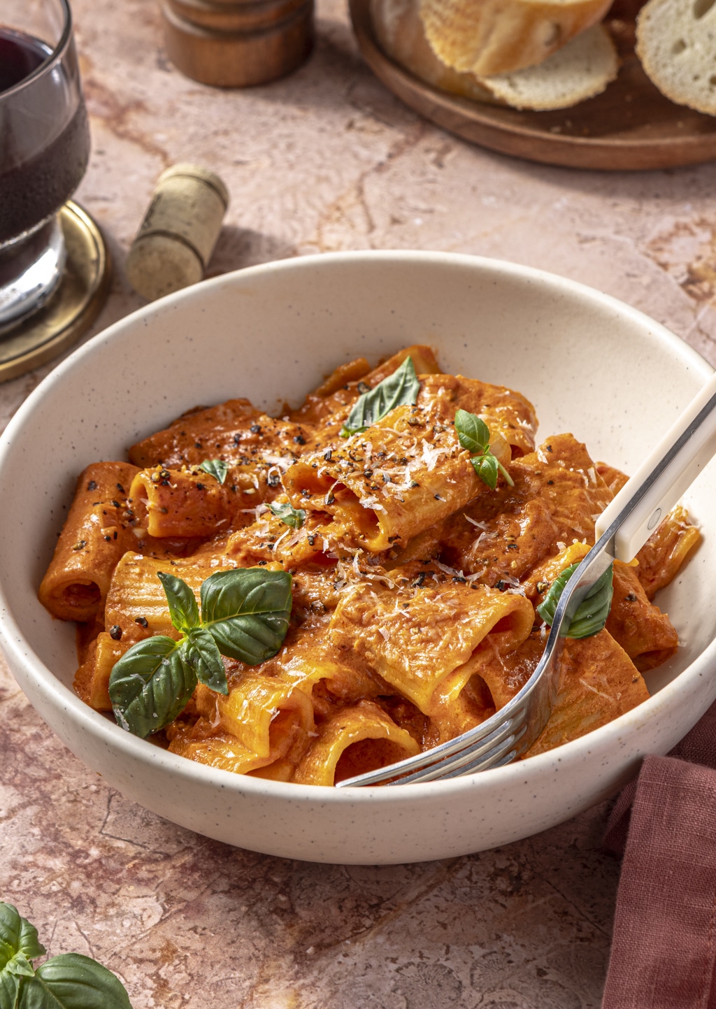 creamy pasta alla vodka