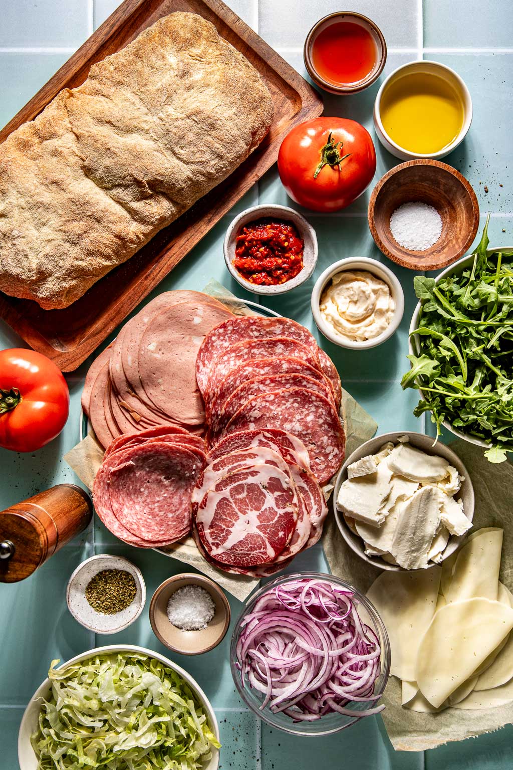 italian sandwich ingredients