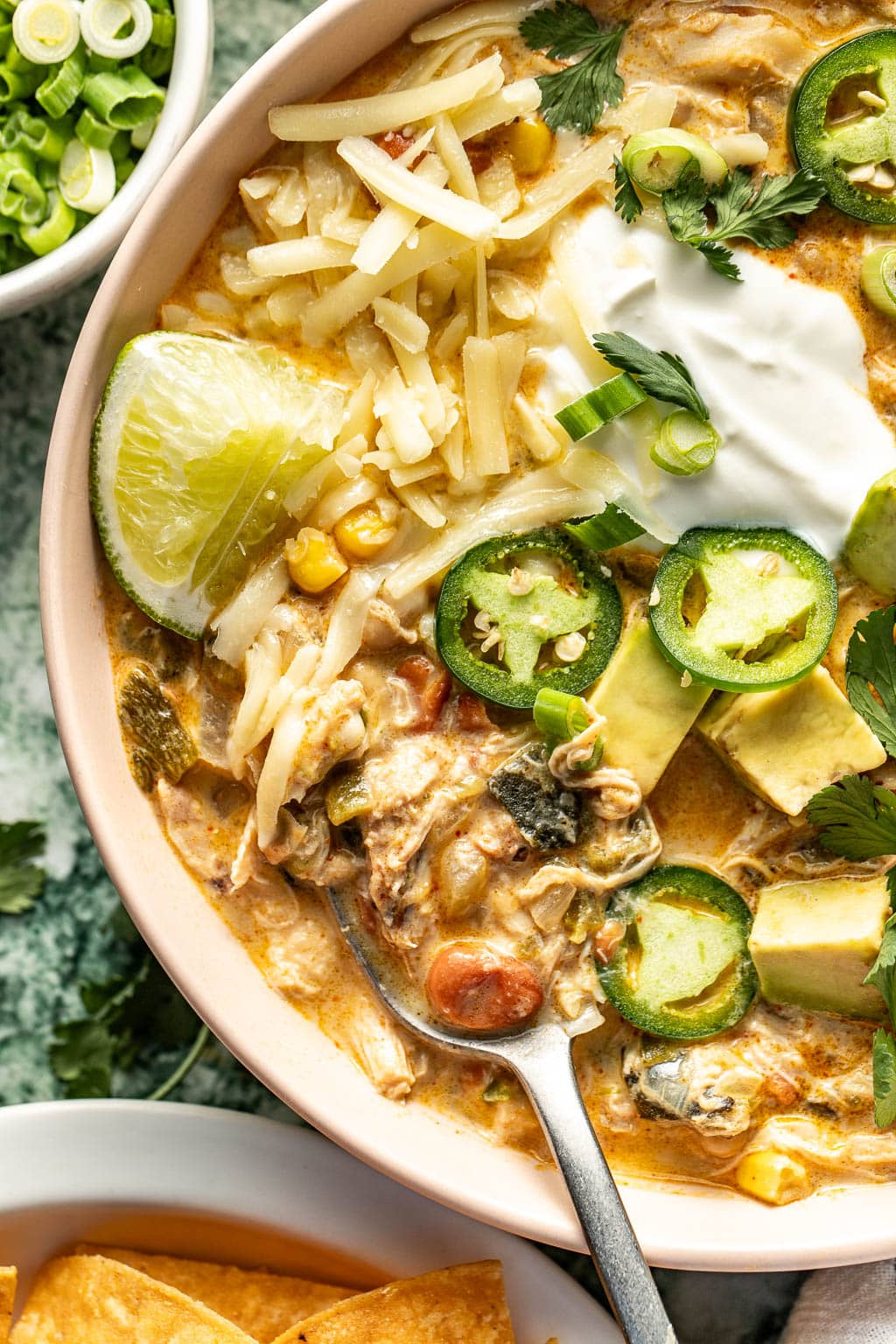 white chicken chili