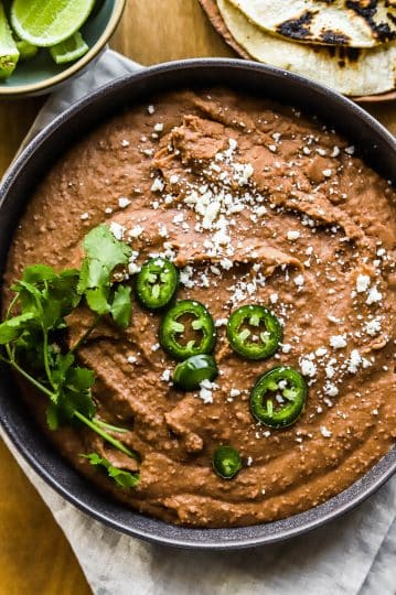instant pot refried beans