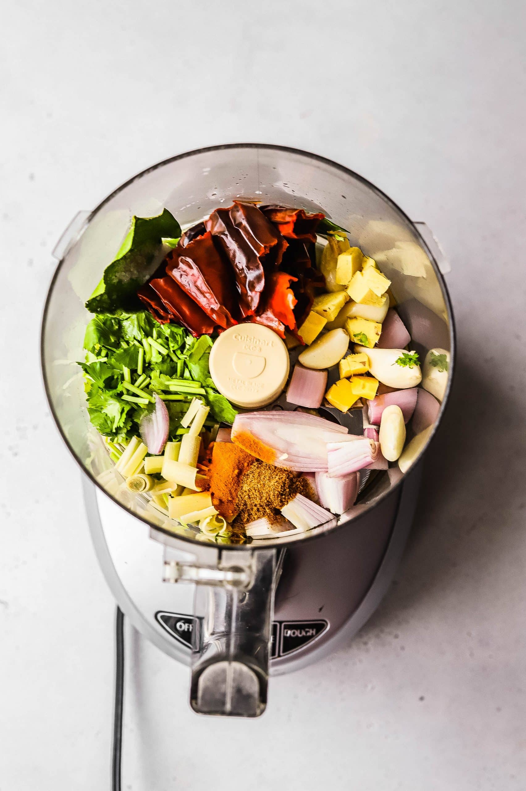 curry paste before blending